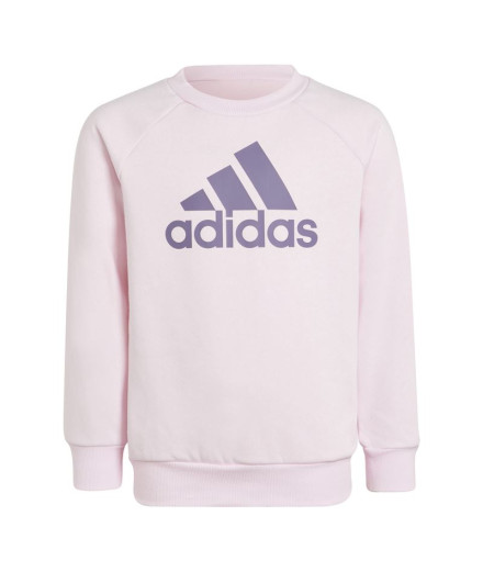 Chándal adidas Lk Bos Jog Fleece Infantil Rosa