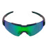 Gafas de Ciclismo Spiuk Profit Lente Espejo Verde Iridiscente