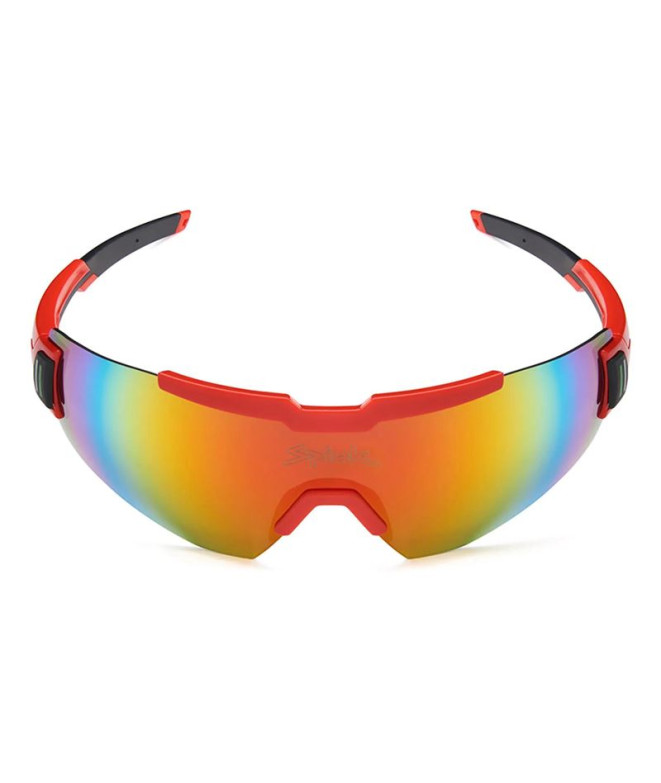 Gafas de Ciclismo Spiuk Profit Lente Espejo Rojo