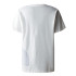 Camiseta The North Face Blown Up Logo Gardenia White Mujer
