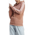 Chaqueta adidas 3 Stripes Fleece Hoodie Mujer Coral