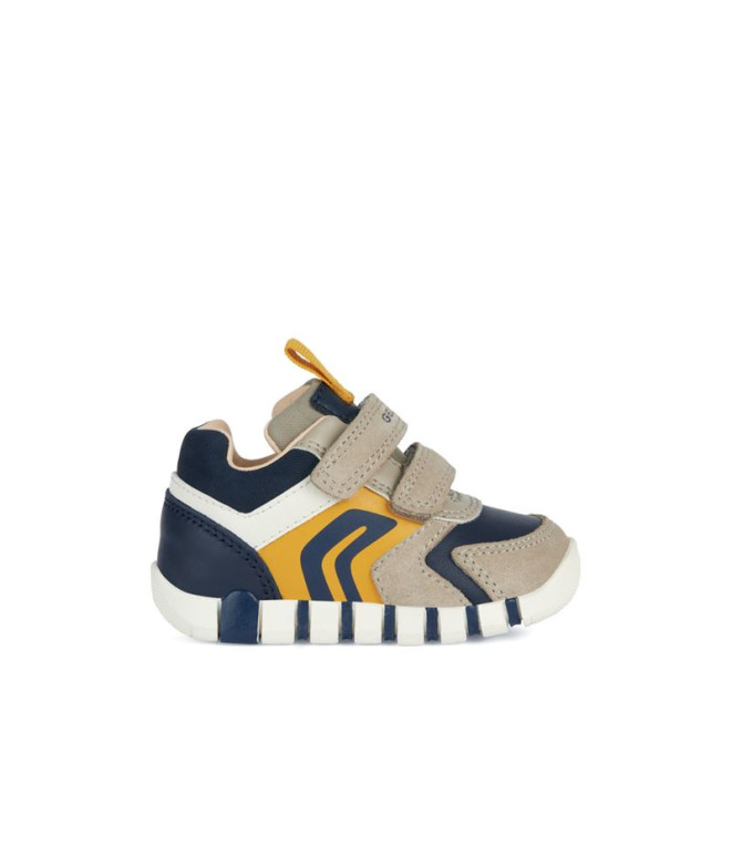 Zapatillas Geox Iupidoo Niño Sand/Navy