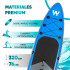 Tabla de Paddle Surf Winvey Hinchable Azul