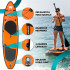 Tabla de Paddle Surf Winvey Hinchable Naranja