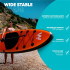 Tabla de Paddle Surf Winvey Hinchable Naranja