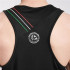 Camiseta de Boxeo Leone Flag Negro