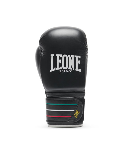Guantes de Boxeo Leone Flag Negro