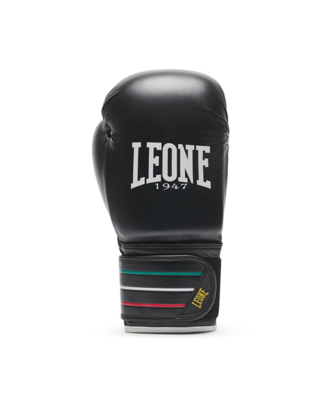 Guantes de Boxeo Leone Flag Negro