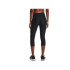Mallas de Fitness Under Armour HeatGear® Armour Hi-Rise Capris mujer Negro