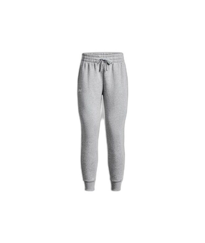 Pantalones Under Armour Rival Fleece Mujer Gris