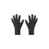 Guantes de Fitness Under Armour Halftime s Hombre Negro