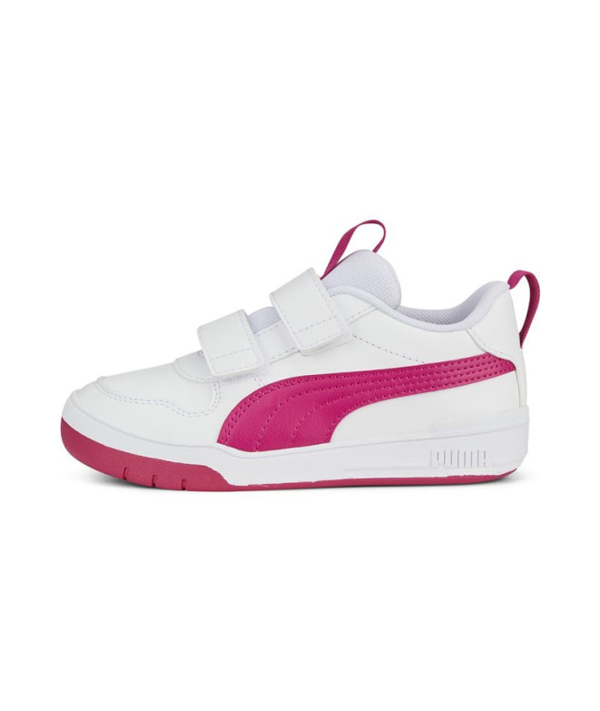 Zapatillas Puma Multiflex Sl V Niño Blanco