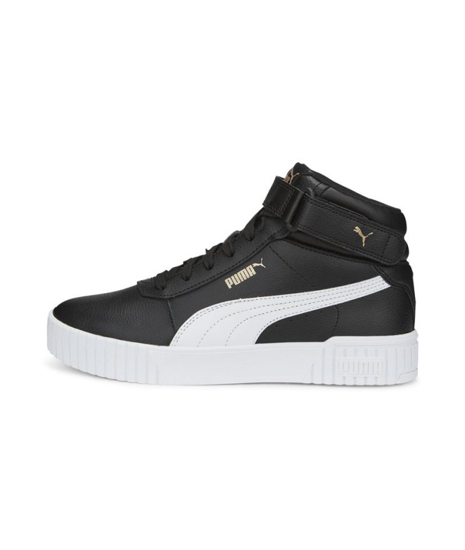 Zapatillas Puma Carina 2.0 Mid Mujer Negro