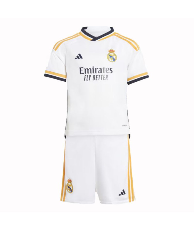 Conjunto de Fútbol adidas Real H Mini Infantil...