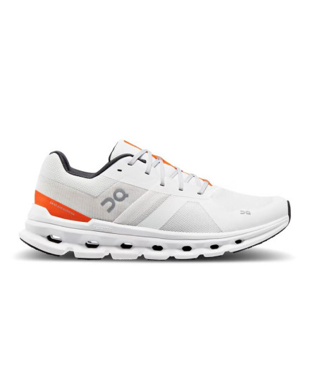Zapatillas de Running On running Cloudrunner Hombre Blanco