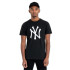 Camiseta New Era MLB Regular New York Yankees Negro Hombre