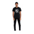 Camiseta New Era MLB Regular New York Yankees Negro Hombre