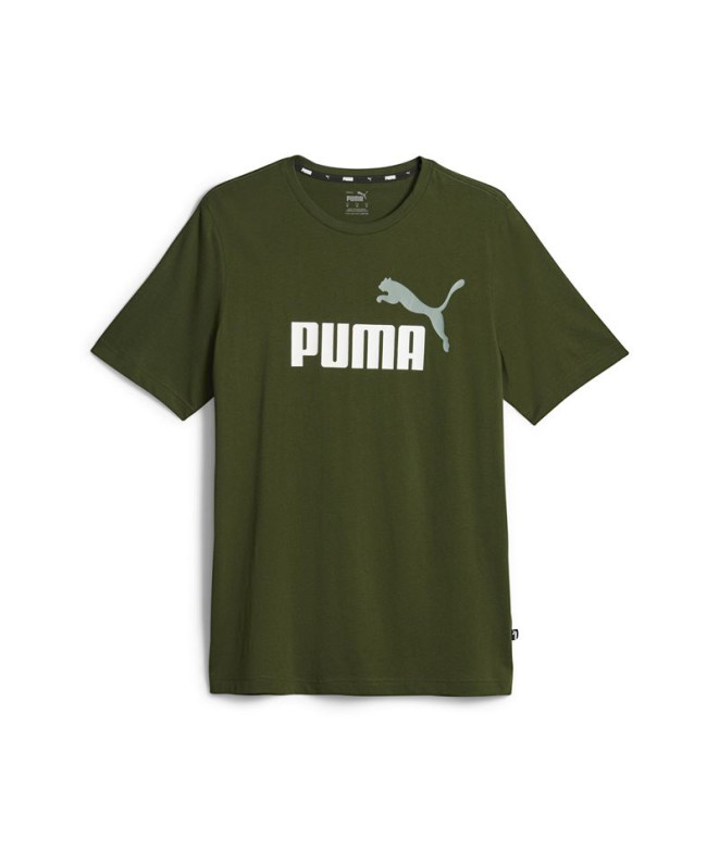 Camiseta Puma Ess+ 2 Col Logo Hombre