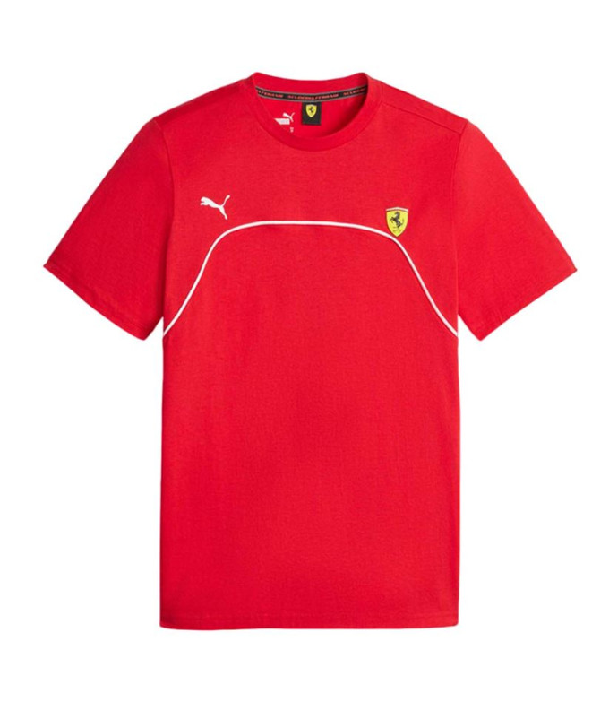 Camiseta Casual Puma Ferrari Race Rosso Corsa...