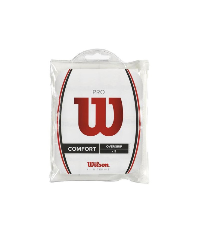 Pro OverGrip Wilson 12PK Blanco