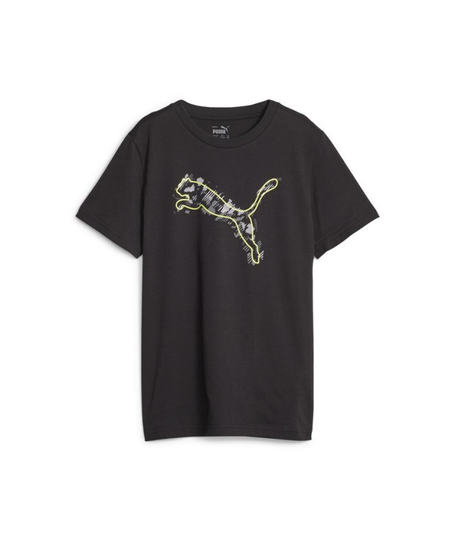Camiseta de Puma Active Sports Graphic Infantil