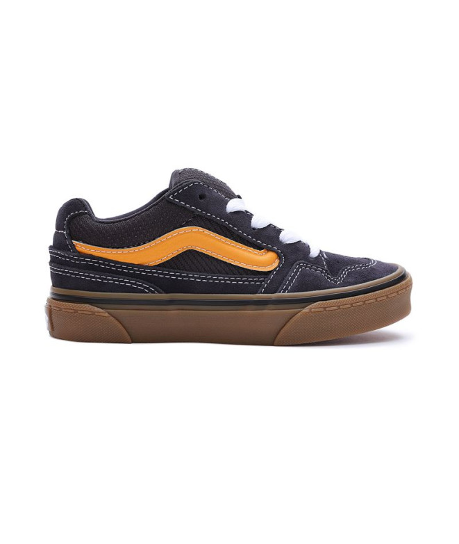 Zapatillas Vans Caldrone YT Gum Charcoal/Yellow...