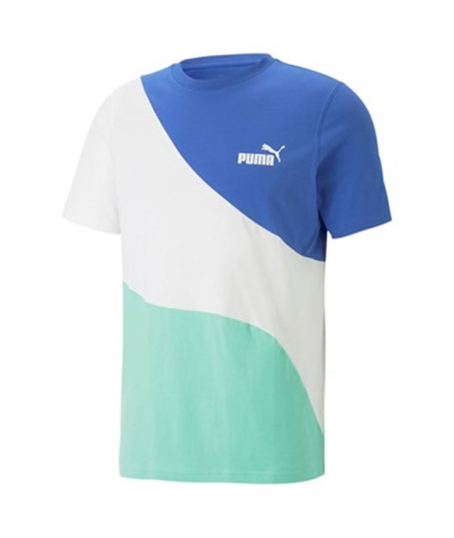 Camiseta Puma Power Cat White