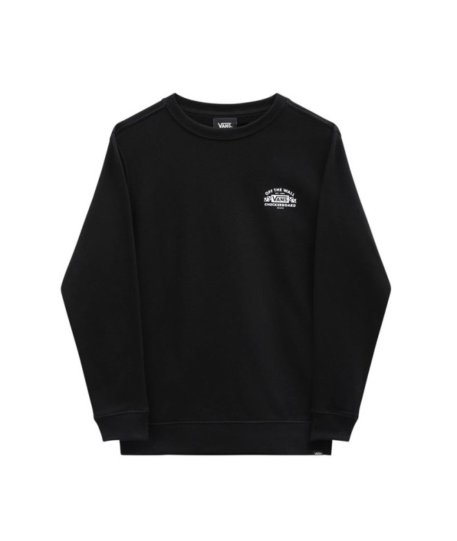 Sudadera Vans Workshop Crew Negro Niño