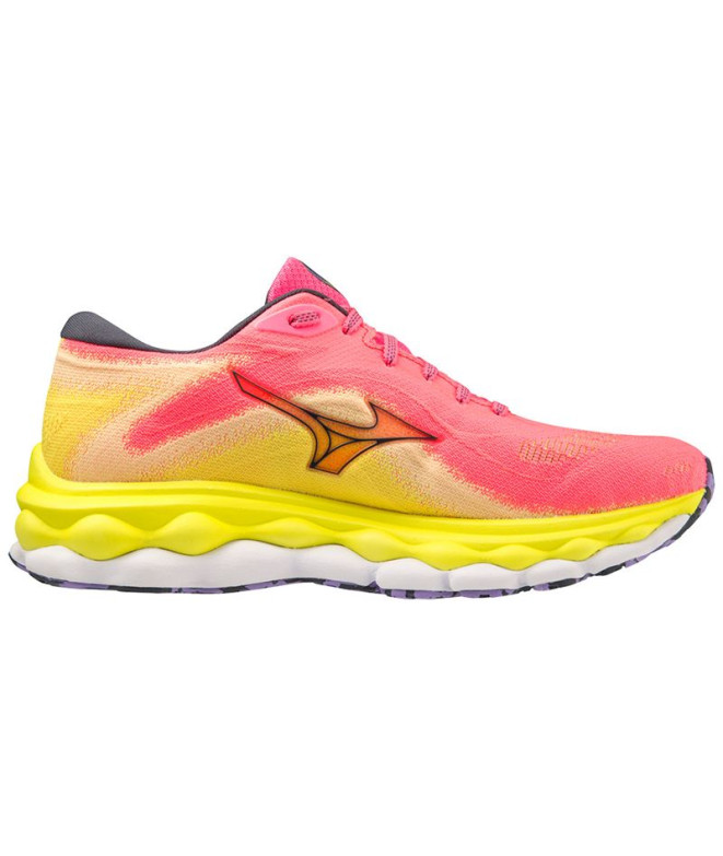 Zapatillas de Running Mizuno Wave Sky 7 Rosa...