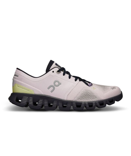Zapatillas de Running On running Cloud X 3 Mujer Lila