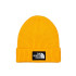 Gorro de Montaña The North Face Logo Box Cuffed Yellow