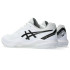 Zapatillas de Tenis ASICS Gel-Dedicate 8 Clay Hombre Blanco/Negro