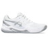 Zapatillas de Padel ASICS Gel-Dedicate 8 Padel Mujer Blanco/Pure Silver
