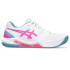Zapatillas de Padel ASICS Gel-Dedicate 8 Padel Mujer Blanco/Rosa