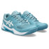 Zapatillas de Tenis ASICS Gel-Dedicate 8 Clay Mujer Gris Azul/Blanco