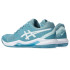 Zapatillas de Tenis ASICS Gel-Dedicate 8 Clay Mujer Gris Azul/Blanco