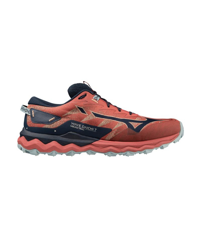 Zapatillas de Trail Mizuno Wave Daichi 7 Rojo...