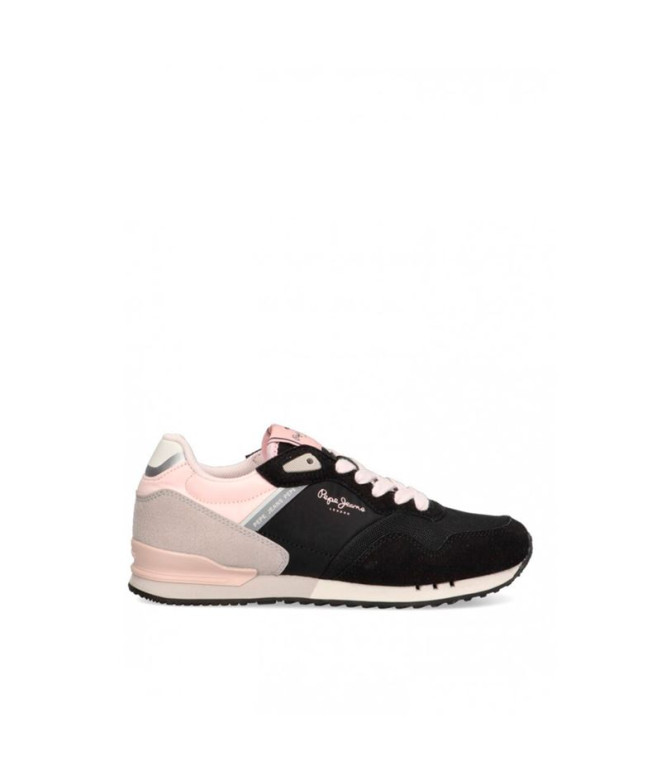 Zapatillas London Classic Black Niña