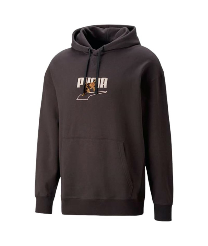 Sudadera Puma Downtown Graphic Hombre Negro