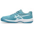Zapatillas de Tenis ASICS Gel-Game 9 Gs Clay/Oc Infantil Gris Azul/Blanco