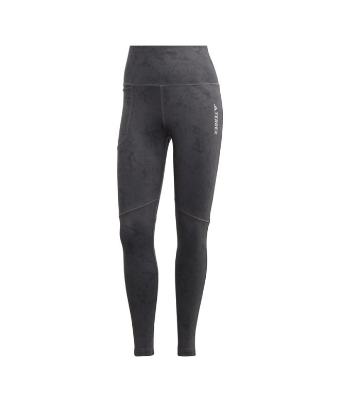 Mallas de Senderismo adidas Mt Aop Tights Mujer
