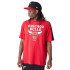 Camiseta New Era NBA Colour Block Chicago Bulls Rojo Hombre