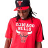 Camiseta New Era NBA Colour Block Chicago Bulls Rojo Hombre
