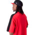 Camiseta New Era NBA Colour Block Chicago Bulls Rojo Hombre