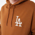 Sudadera New Era League Essentials LA Dodgers Dk Beige Hombre