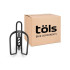 Soporte de botella de ciclismo Tols Aluminio Negro