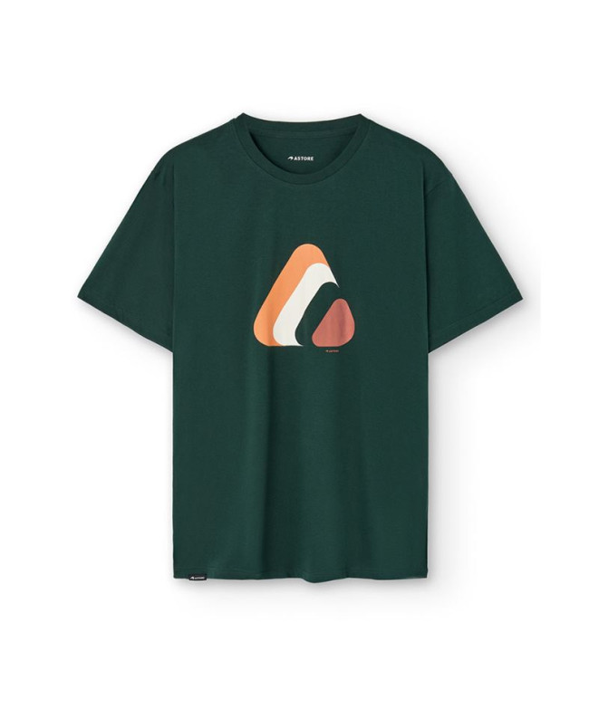 Camiseta Astore Deloof Hombre Verde Oscuro