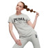Camiseta Casual Puma Squad Graphicc Tlight Gray Hea Mujer