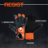 Guantes de portero UHLSport Starter Resist+ Fluo orange Black White