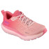 Zapatillas Skechers Go Run Ride 11 Mujer Pink Textile/ Purple Trim